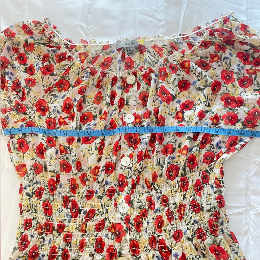 FIGUEROA Flower 🌺 Womens Floral Dress NWNT Size XL - Picture 12 of 14
